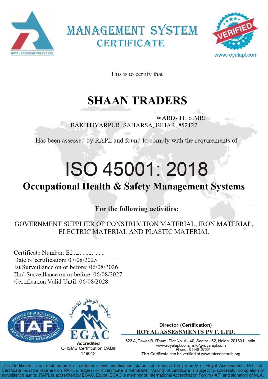 ISO 45001:2018